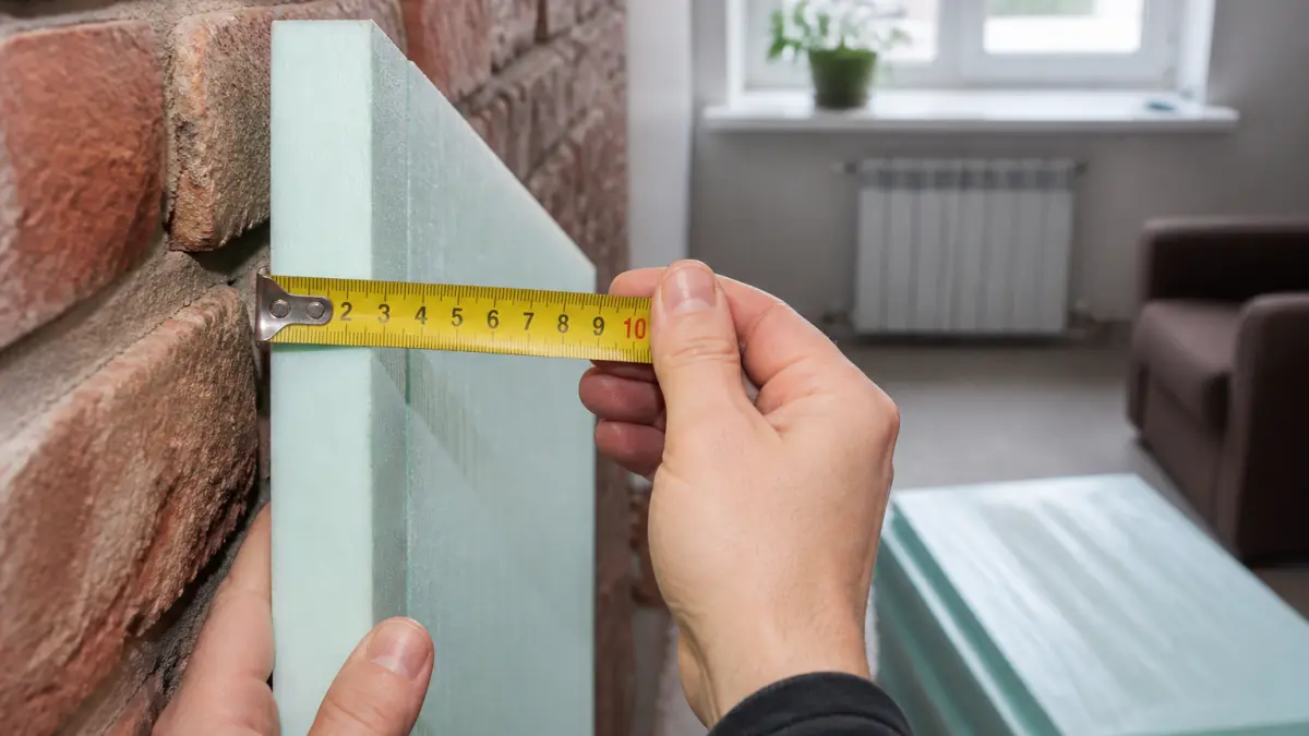 Isolation des murs par l'intérieur : quelle épaisseur et quel matériau ?