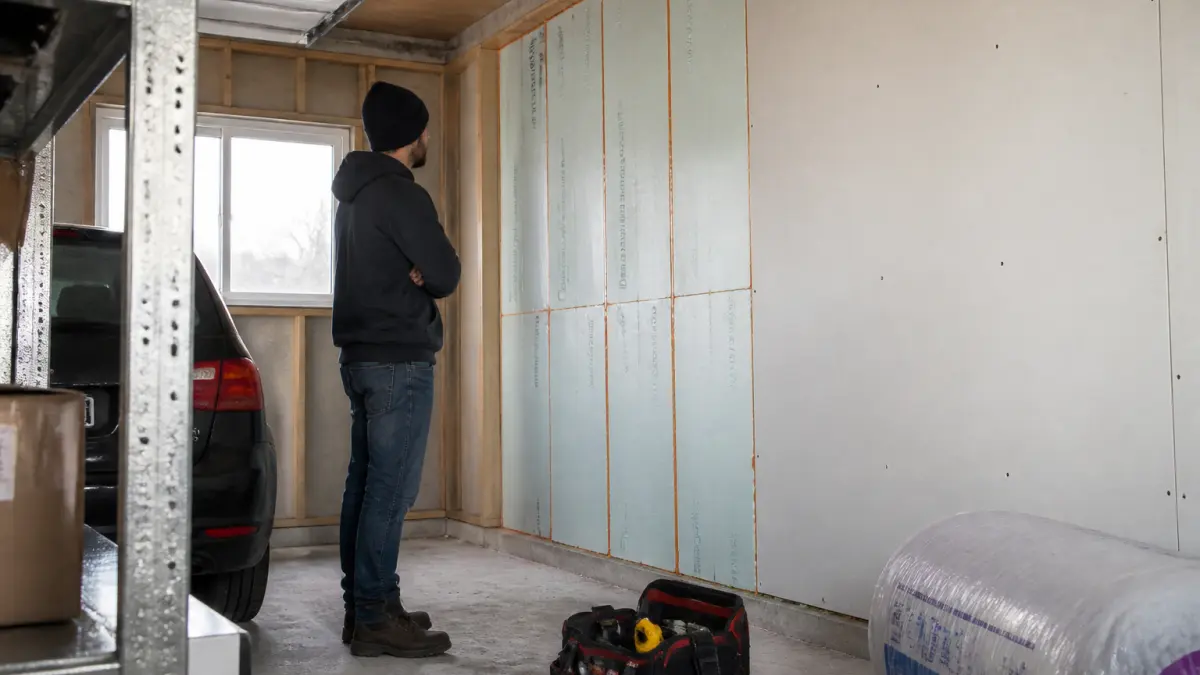Isolation mur de garage : laquelle choisir sans se tromper ?
