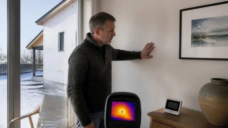 Maison isolation extérieure avant/après : gains réels constatés